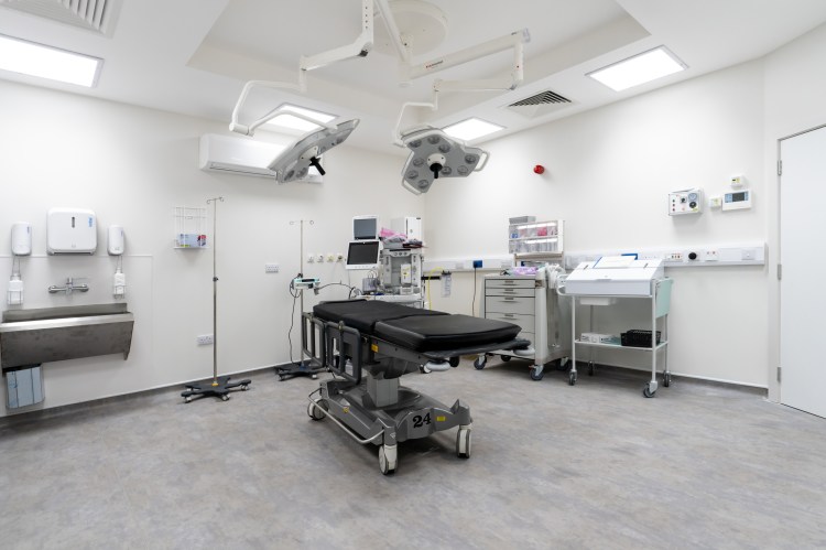 Operating theatre at Adnova clinic